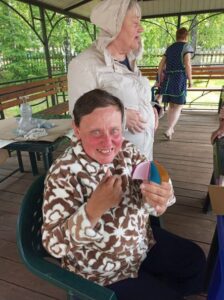 Зонтик из бумаги