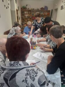 Занятие по арт-терапии