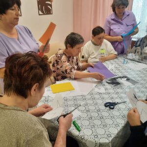 Лошадки из бумаги